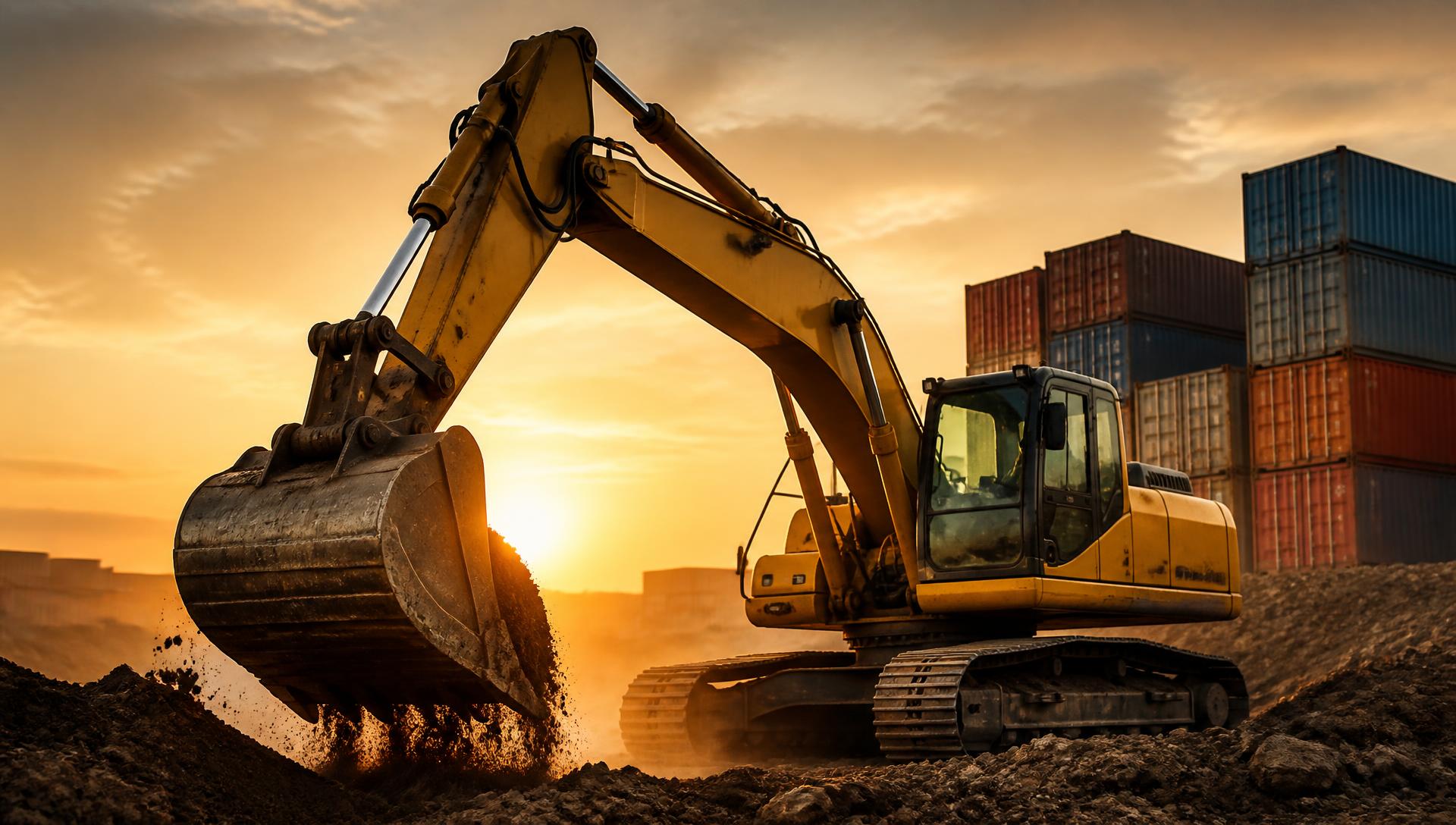 Construction machinery supported with heavy equipment spare parts from SP Sales